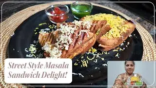 🥪 Mumbai Masala Bread Sandwich | Street Style Masala Sandwich | Mumbai Special #easyrecipes #video