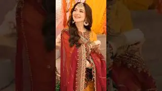 Pakistani actress hania amir dress design look 😍