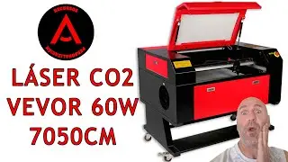 🚀✨ Láser CO2 60W Vevor: Precisión y Potencia en Acción! 🔥🔧