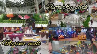 butterfly park at marina mall @Neelakkadal /marina mall vlog
