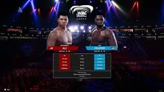 [Undisputed] Muhammad Ali VS Joe Frazier Full Gameplay
