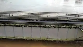 Kerala flood August 2018# Periyar River at Aluva