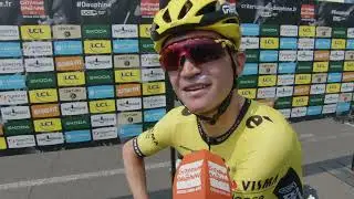 Sepp Kuss - Interview at the start - Stage 3 - Crit&eacute;rium du Dauphin&eacute; 2025