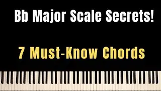 What the Bb Major Scale Really Teaches You (7 Must-Know Chords)