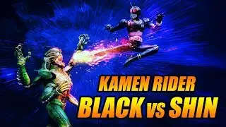 Photoshop Speed Art - Kamen Rider Black VS Shin Cyborg Soldier Lv.3