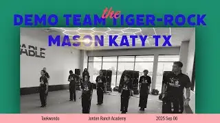 Demo Team Tiger-Rock Mason Katy TX Part 1
