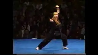 Stefanie Flowers Kata at 1997 Empire State Nationals Karate Tournament