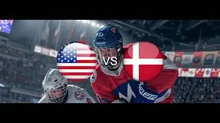USA vs. Denmark | Men's Hockey Olympics | LIVE Play-by-Play