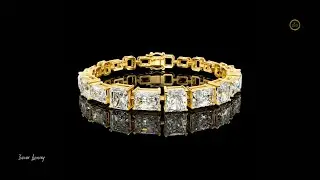 The Emerald Theory Diamond Tennis Bracelet.#FYP#ForYou#ContentCreator#viralvideos#cutom