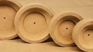 Fr&auml;sen von Adaptern I Zum spannen f&uuml;r Gl&auml;ser in einer Abrollvorrichtung