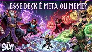 MAIS UM DECK TEMATICO NO MARVEL SNAP | SÓ MAGOS PRESTAM ? @marvel @MarvelSnap