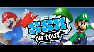 SSX On Tour - Mario Vs. Luigi (GameCube by Dolphin)