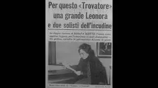 Renata Scotto - D'amor sull'ali rosee - Trovatore - Bari 1976