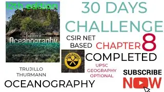Oceanography CH-8 ||WAVES AND WATER DYNAMICS||Trujillo Thurman||CSIR NET/UPSC GEO ||GEOLOGY||