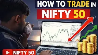 How to trade in nifty 50 || Top secret trading strategy || Learn How to Trade Smart |  #tradinggyan 