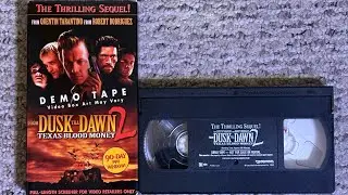 Opening To From Dusk Till Dawn 2 Texas Blood Money Demo Tape 1998 Vhs 