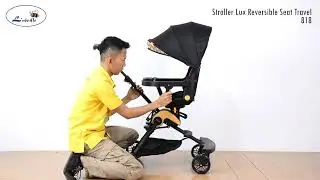 Labeille 818 Stroller Lux Reversible Seat Travel