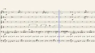 Sheet music of Fortnite OST Loading Screen Main Menu Theme Season 3-7 - PARTITURA DE FORTNITE