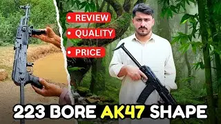 AK47 in 223 calibur|| 223 bore gun review + quality+ firing|| 223 bore/calibur video