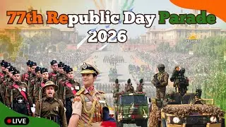 India's 77th Republic Day Parade LIVE: गणतंत्र दिवस समारोह from Kartavya Path 26 January 2026 Parade