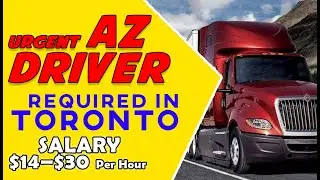 URGENT AZ DRIVER REQUIRED IN TORONTO|HOW TO APPLY |JOBS IN CANADA #jobsincanada