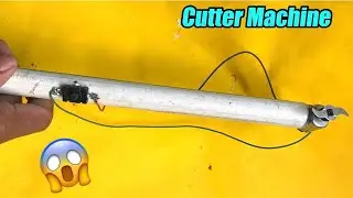 How to make A mini cutter machine | Simple inventions ideas |Cutter Machine 