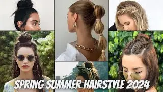 Spring Summer Hairstyles 2024 | Hairstyles for Medium Hair | Simple Hairstyles