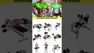 chest workout | 10 MINUTE LIGHTWEIGHT DUMBBELL BACK WORKOUT! #chest