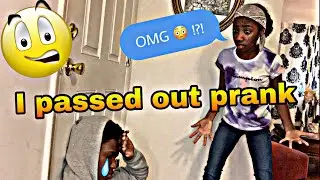 Passing🥵 out prank.....It backfired 😳 @Arii Babyy