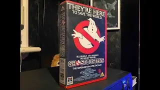 GHOSTBUSTERS EX RENTAL VHS DEMO
