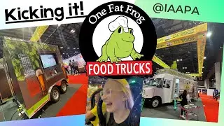 One Fat Frog Food Trucks is showing it off at IAAPA in Orlando