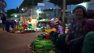 Khmer Rural Market in Cambodia