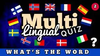 Sprachen Quiz Multilingual Quiz 2 - Language Quiz Europe - Fremdsprachen Europa