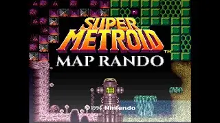 Super Metroid VERY HARD Rando- Inkling Girl -Tricky IP/Tame Map-BEAM DOORS (Part 1)