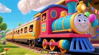 Colourful Train Song for Kids | Colours with Little Tunes World Fun Train Ride Song for Toddler