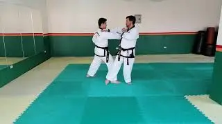 PASO DE COMBATE CINTA ROJA IEBY No 9 EXPLICACION