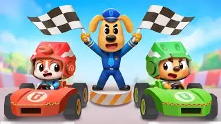 Cardboard Car Adventure | Fun Story | Cars for Kids | Cartoon | Sheriff Labrador