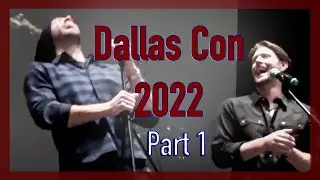 SPN Dallas Con Part 1 - J2 Gold Panel, Misha, Kim Rhodes and Brianna Buckmaster (10x08 Spoilers)