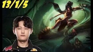 DRX Pyosik's Epic Quadra Kill - Worlds 2020 | League of Legends