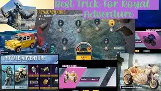 BEST TRICK FOR ROYALE ADVENTURE M1,M2,M3,M4 BGMI//PUBG MOBILE ROYAL ADVENTURE  TRICK & Get Bike Skin