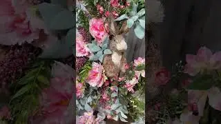 Pink Bunny Large Collection | Spring & Easter Floral Designs (1314c)