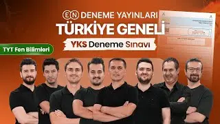 Endeneme Yayınları Türkiye Geneli YKS Deneme Sınavı - TYT Fen Bilimleri #endeneme