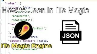 How to use Json in Its Magic Engine | How to save and load List Data in File in ITs Magic Engine