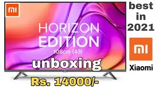 New mi Horizon TV 2021😀🔥||MI 32inch TV unboxing video Rs.14500/-