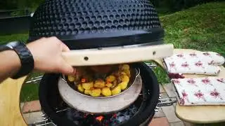 H&auml;hnchenbr&auml;ter aus Edelstahl &ndash; Zartes H&auml;hnchen vom Grill | Mustang
