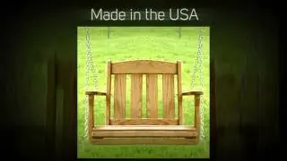 Amish Outdoor Furniture Mission Swing Chair