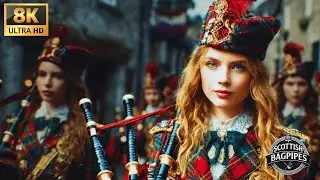 Epic Scottish Women with Bagpipes | March of the Highlands and Warrior Legacy Music