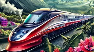 Train - Let's Learn About Trains - A Fun and Educational Video About Train - Exploring Vehicles