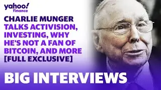 Charlie Munger talks Activision, investing, Russia and why he's not a fan of bitcoin and more