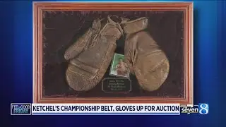 Belt, gloves of Grand Rapids boxing icon up for auction